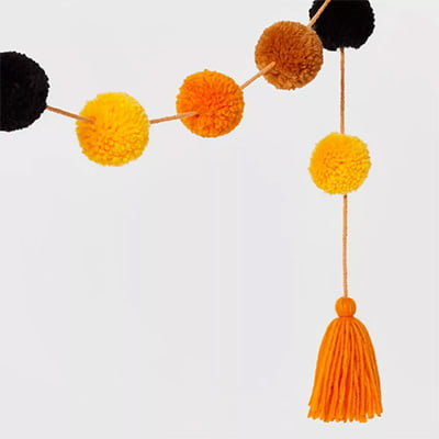 Hyde & EEK! Boutique Harvest Pom Pom Garland Hyde & EEK! Boutique Harvest Pom Pom Garland