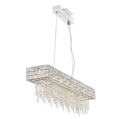 Marais Crystal LED Kitchen Island Light Pendant