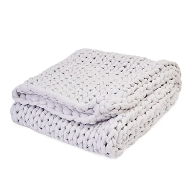 Bearaby Cotton Naper Weighted Knit Blanket