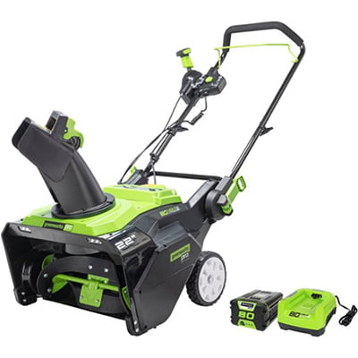 Greenworks - 22 In. Pro 80-Volt Cordless Brushless Snow Blower