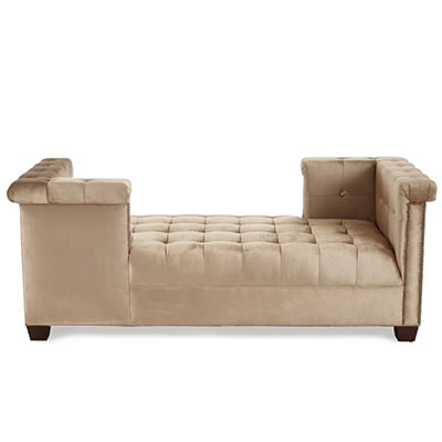 Haute House Majestic Tufted Wedge Chaise
