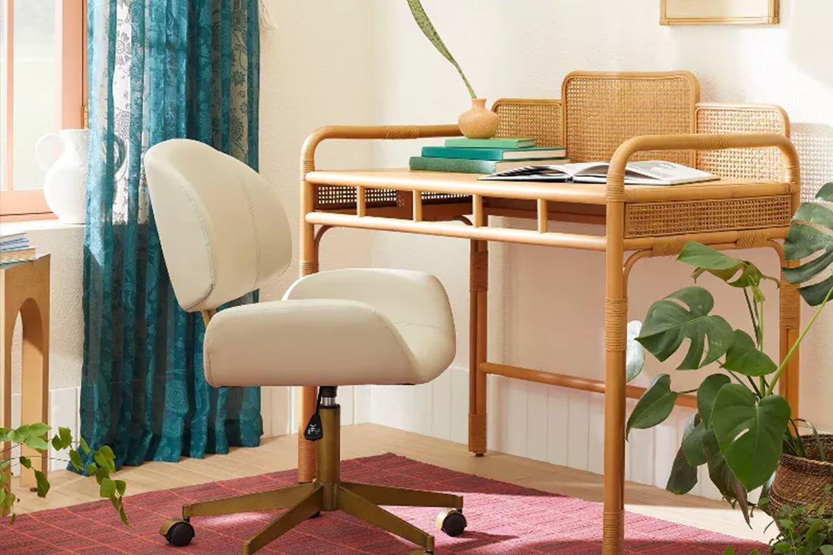 rattan desk