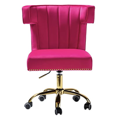 Hot Pink Classic House Of Hampton Maston Desk Chair