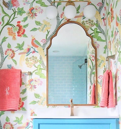 Opt For Colorful Wallpaper