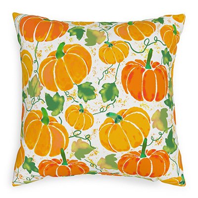 Pumpkin Dance Outdoor Pillow