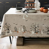 Scary Squad Oilcloth Tablecloth thumbnail