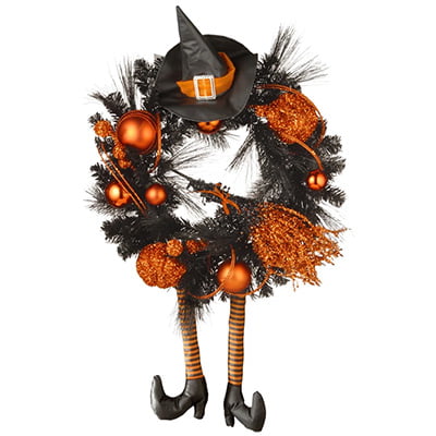 The Holiday Aisle Witch Halloween Wreath