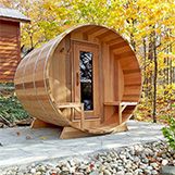 Sunhome Saunas Outdoor Barrel Sauna thumbnail